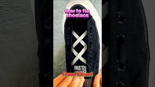 How to tie shoelace shortvideo shoes shoelaces sneakers knottutorial converse music remix [upl. by Negris36]