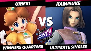 Sumapa 151  Umeki Daisy Vs Kamisuke Hero Smash Ultimate  SSBU [upl. by Ytomit]