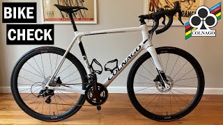 Bike Check │ Colnago CLX Road Bike │ Campagnolo 12 Speed Chorus │ Hunt 35 Carbon Aero Wheels [upl. by Pell]