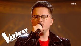 Queen  We are the Champions  Antoine Delie  The Voice France 2020  Finale [upl. by Adnilre]