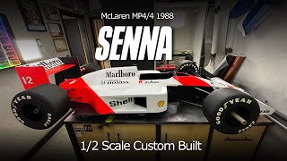 1988 McLaren MP44 12 Scale Ayrton Senna [upl. by Tilagram]