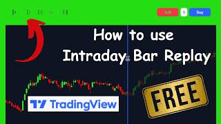 How to use Intraday Bar Replay on TradingView Chart for Free [upl. by Lamberto588]