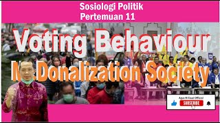 Sosiologi Politik 11 Politic Behavior and McDonalization Society [upl. by Alcot]