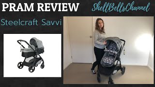 Steelcraft Savvi Pram Review [upl. by Dier331]