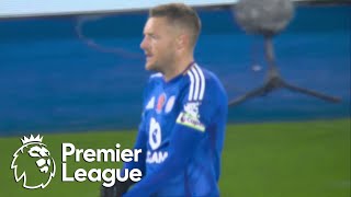 Jamie Vardy equalizes for Leicester City against Nottingham Forest  Premier League  NBC Sports [upl. by Lodge919]