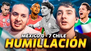 ARGENTINO Y MEXICANO REACCIONAN A CHILE 7 MEXICO 0  COPA AMERICA 2016  HUMILLACIÓN HISTÓRICA [upl. by Landbert]