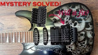 Change JT580LP tremolo with Schaller floyd rose Will it fit [upl. by Gothart]