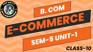 EBanking or MCommerce  BCom  SEM5  OU  KU  PU  TU  MGU  SVU [upl. by Eltsyrhc822]