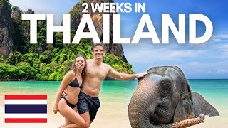 How to travel Thailand  The PERFECT 2 week Itinerary😍🐘🇹🇭 [upl. by Aikemahs]