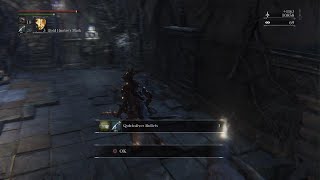 Bloodborne BloodStarved Beast Rematch Boss Fight First Try [upl. by Tormoria]