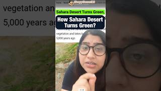 Global Warming effect on Sahara Desert  Climate Change  Prelims 2025  upsc nasa climatechange [upl. by Rayle]