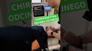 Chiropraktyka  odcinek szyjny chiro chiropractor spinechiropractic chiropractic [upl. by Terrel601]