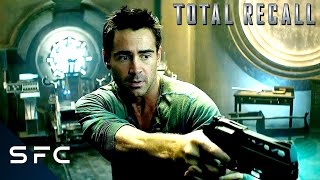 Total Recall  2012 Movie  Full Escape From Rekall Scene [upl. by Fayre]