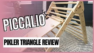 Piccalio Mini Climber Pikler Triangle Set Review [upl. by Surbeck]