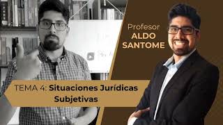 Situaciones jurídicas subjetivas [upl. by Inalak]