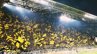 Borussia Dortmund Südtribüne TRIUMPHMARSCH I Warmup Einlaufmusik I Bundesliga vs Bayern Nov 2023 [upl. by Adrienne]