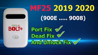 Zong MF25 2019 2020 900E  9008 Port Fix Dead Fix And Unlock Fix 10000 [upl. by Fremont]