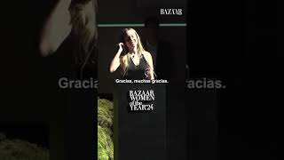 Ester Expósito alza la voz en los premios Bazaar Women of the Year 2024 ✨ [upl. by Ellison]