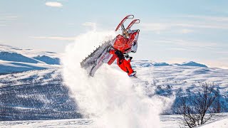 INSANE SNOWMOBILE FAILS amp WINS 2023 [upl. by Chanda]