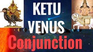 Ketu Venus Conjunction South Node conjunct Venus [upl. by Jerol388]