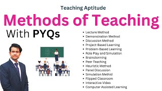 16  Methods of Teaching  Teaching Aptitude  UGC NET December 2024 [upl. by Yve]