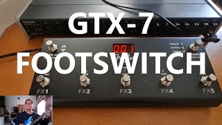 Fender FootSwitch GTX7 [upl. by Ainod]