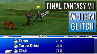 Final Fantasy 7s WItem Glitch explained [upl. by Rennug]