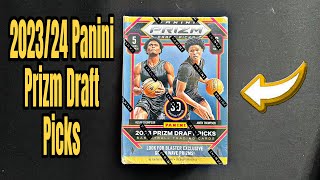 Rare Wembanyama Rookie Pulled  202324 Panini Prizm Draft Picks Basketball Hobby Box [upl. by Wessling]