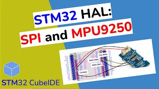 STM32 SPI MPU9250 IMU detailed guidance [upl. by Olive418]