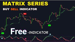 This FREE Matrix series TradingView Indicator Gives EXACT BuySell Signals \ Tradingview Buy Sell [upl. by Hallagan]