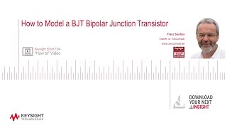 How to Model a BJT Bipolar Junction Transistor [upl. by Nelli112]