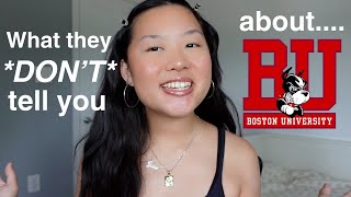 what they DONT tell you about Boston University pros amp cons of BU [upl. by Gnilrits]