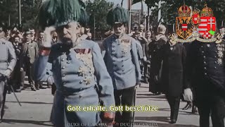 Imperial Anthem of AustriaHungary Gott erhalte Gott beschütze Remastered [upl. by Zenger]