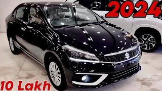 MARUTI SUZUKI CIAZ 2024 REVIEW  MIDNIGHT BLACK  CIAZ FACELIFT I DETAILED REVIEW  4 STARS SAFETY [upl. by Ricardama]