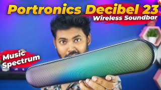 Portronics Decibel 23 💥💥💥Wireless Soundbar 16Watt Output [upl. by Ainosal]