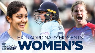 🙌 Incredible Womens Top 10 Moments  Deols Catch Dunkleys Chase Wyatts Six amp More [upl. by Ansela]