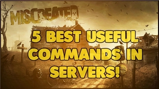 Miscreated Patch 46a  TOP 5 Best Useful Commands In Servers [upl. by Nnylyaj]