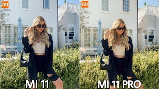 Xiaomi Mi 11 VS Xiaomi Mi 11 PRO Camera Test [upl. by Anirbus]