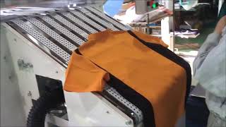 Automatic Garment Folding Machine Automatic Cloth Folding Machine Dress Folding Machine Yacjapan [upl. by Onitrof]