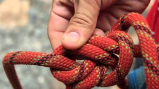 Climbing Skills Correctly Tying a Figure 8 Knot [upl. by Boeschen]