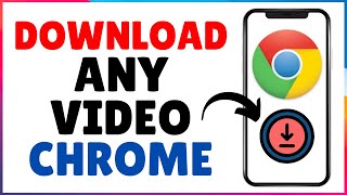 How To Download Any Video From Any Website Using Chrome Browser [upl. by Collen]