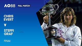 Chris Evert v Steffi Graf Full Match  Australian Open 1988 Final [upl. by Behlau]