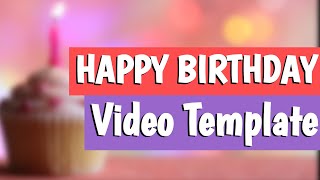 🎂 Happy birthday video editing  Girl amp Boy birthday video editing  Capcut happy birthday [upl. by Tully]