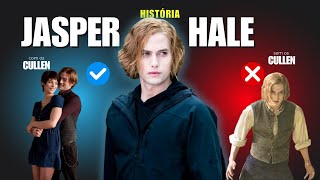 TUDO SOBRE O PASSADO do VAMPIRO JASPER HALE da SAGA CREPÚSCULO [upl. by Vasili]