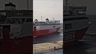 MS Theologos P arriving to Tinos ferries greekislands fastferries [upl. by Di28]