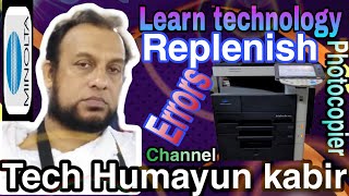 How to solve error code replenish the Paper in Konica Minolta Bizhub 223 224e konica subscribe [upl. by Recha646]