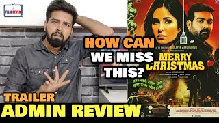 Merry Christmas Trailer REVIEW  Ravi Gupta REACTION  Vijay Sethupathi Katrina K  Sriram Raghvan [upl. by Pfeffer324]