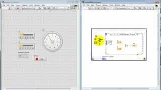 NI LabVIEW Execute event structure one time on run [upl. by Anawad677]