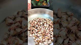 মৌরলা মাছের মাথা ভাজা viralrecipe fishrecipes shortsrecipe [upl. by Dumanian]