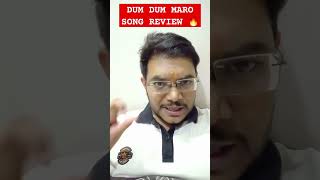 DUM DUM MARO SONG REVIEW  DUM DUM MARO SONG REACTION  AJAY DEVGN  SAMEERA REDDY  NAAM  SUNIDHI [upl. by Suirad]